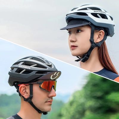4. Rockbros 18230005001 Radmütze mit Schirm – Schwarz