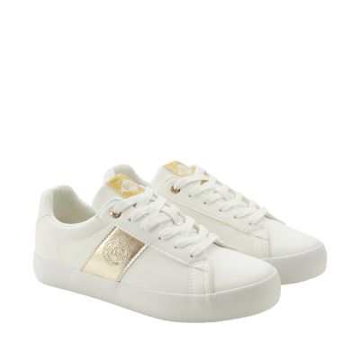 2. Lee Cooper Damenschuhe Weiß und Gold LCW-26-31-4365LA