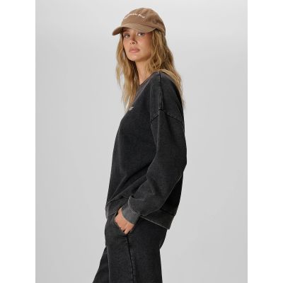 4. Locker geschnittenes Damen-Sweatshirt mit Print 4F 4FKAW26TSWSF3185-20S