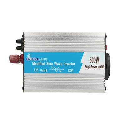 3. Extralink OPIM-500W 12V 500W Modifizierter Sinus-Kfz-Wechselrichter