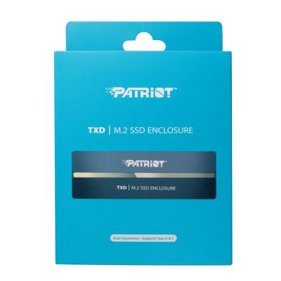 12. Patriot TXD USB-3.2-Gehäuse für M.2-NVMe-SSD 1.3, bis zu 8 TB – Aluminium