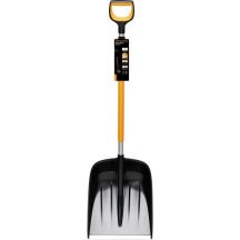 Fiskars 1057177 Schneeschaufel/Schaufel Metall Schwarz, Orange