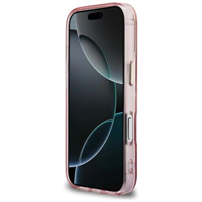 5. Karl Lagerfeld IML K Head Logo MagSafe Hülle für iPhone 17 Pro Max - Pink