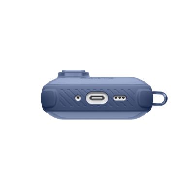 3. AmazingThing Titan Pro Mag Hülle, transparent, für AirPods Pro 3 - Blau
