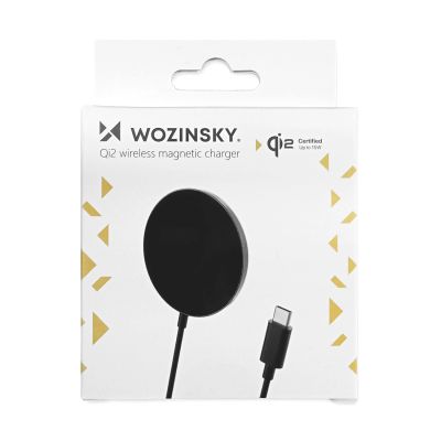 11. Wozinsky 15W Kabelloses Qi2 Induktives Ladegerät - Schwarz