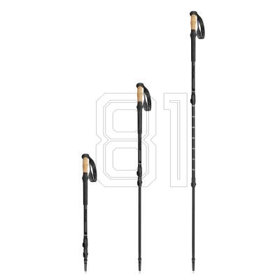 4. Spokey Zodiac Trekkingstöcke 105-135 cm dreiteilig SPK-944817
