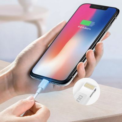 4. Dudao Kabel USB / Lightning 3A 1m weiß (L1L weiß)