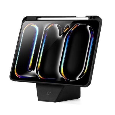 3. Dux Ducis Vers Hülle für iPad Pro 11" (2024/2025) mit Ständer und Apple Pencil Halterung - Schwarz