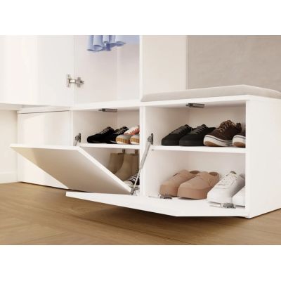 13. GARDEROBE HAGA IV 3SZ1W WEISS
