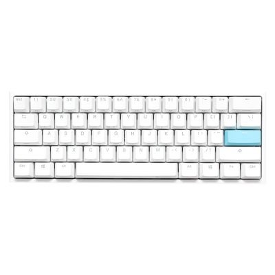 Ducky DKON2061ST Gaming Tastatur USB QWERTZ Deutsch Weiß