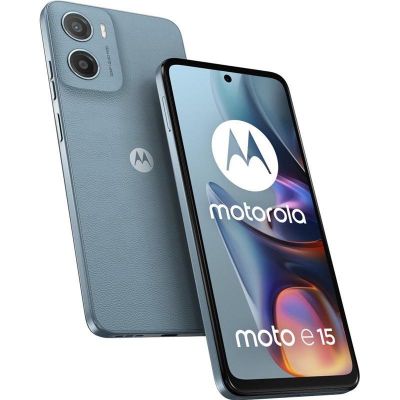 Motorola Moto E15 2/64GB Misty Blue Smartphone