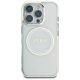 3. Guess IML Metal Colored Circle Classic Logo MagSafe Hülle für iPhone 16 Pro Max - Weiß