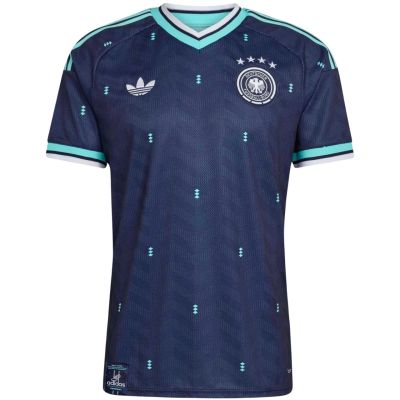 2. adidas Deutschland Auswärtstrikot Nr. 26 für Herren, Marineblau, JN2074