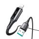 6. Joyroom S-A60 StarTalk 3A USB-A - Lightning Kabel 1,2 m - schwarz