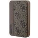 5. Guess Powerbank 15W GUPB5LP4GEGW 5000mAh braun/braun 4G Leder Metall Logo
