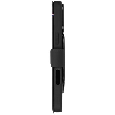 4. Decoded Textured Silicone Detachable Wallet – Schutzhülle für iPhone 17 Pro, kompatibel mit MagSafe (Phantom Black)