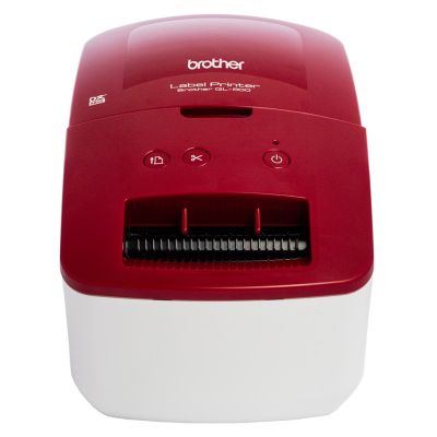 12. Brother QL-600RXX1 Thermodirekt-Etikettendrucker, 300 x 600 dpi, 71 mm/s, kabelgebunden, DK