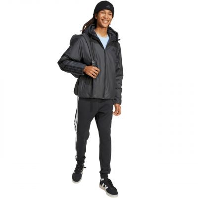 9. adidas Essentials Climawarm 3-Streifen Isolierte Kapuzenjacke M KB8149
