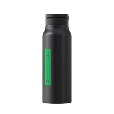3. AmazingThing Magnetische Wasserflasche mit MagSafe-kompatibler Halterung für Sport und Training – Schwarz