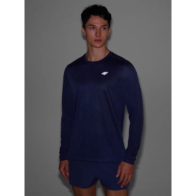 2. Schnelltrocknendes Herren-Laufshirt mit langen Ärmeln 4F 4FWSS25TFLOM326-22S