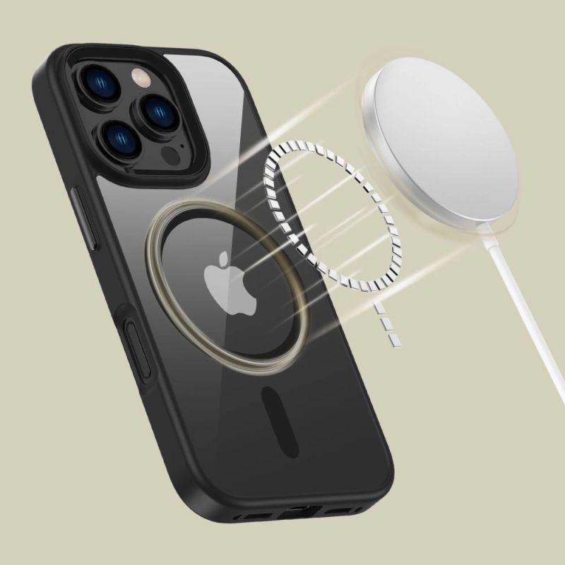 4. Tech-Protect MagMat MagSafe Hülle für iPhone 16 Pro – transparent