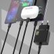 3. Dudao A26LEU PD 20W GaN USB-C Wandladegerät mit USB-C-auf- Lightning Kabel – Schwarz