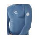 4. Herren Lycra RIP CURL Waves UPF Perf Langarmshirt blau