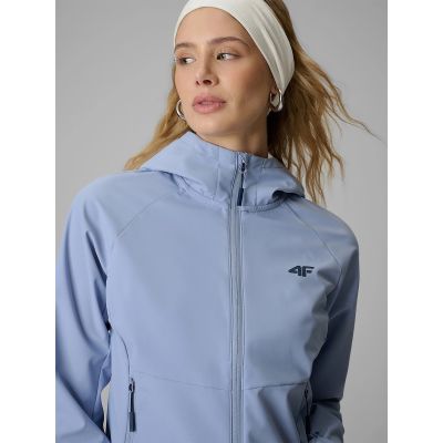 4. Winddichte Softshelljacke für Damen, 5000 Membran, 4F 4FWSS26TSOFF546-34S