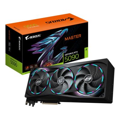 7. Gigabyte GeForce RTX 5090 AORUS MASTER 32GB Grafikkarte