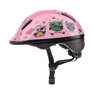 2. Meteor KS06 S Fahrradhelm 48-52 cm Little Owl Pink 24809