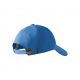 3. Unisex-Kappe 6P (azurblau)