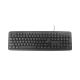 4. GEMBIRD KB-U-103 Tastatur (USB 2.0; (US); schwarz)