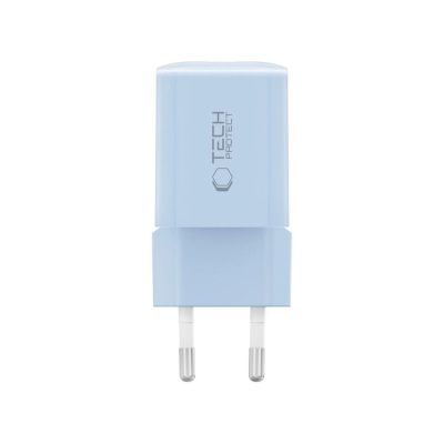 3. Tech-Protect NCM33W 2-Port PD33W/QC3.0 Wandladegerät - blau