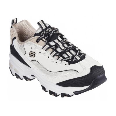 Skechers D'Lites Retro Rewind 150536-NTBK Natur/Schwarz