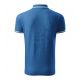 2. Malfini Urban M MLI-21914 azurblaues Poloshirt