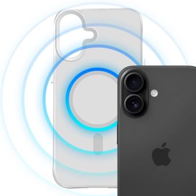 14. 3mk Smoke MagCase für iPhone 17 - weiß-transparent