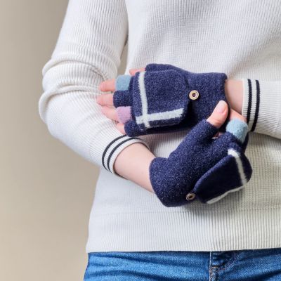10. Winter-Handyhandschuhe für Damen/Kinder – Schwarz