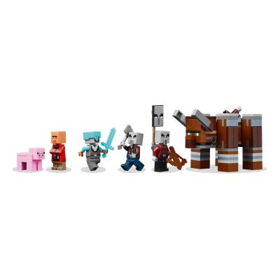 7. LEGO Minecraft 21278 Versteck der Räuber und Verwüster