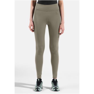 Damen-Leggings Odlo ASCENT MEDIUM SUPPORT Tights in Beige