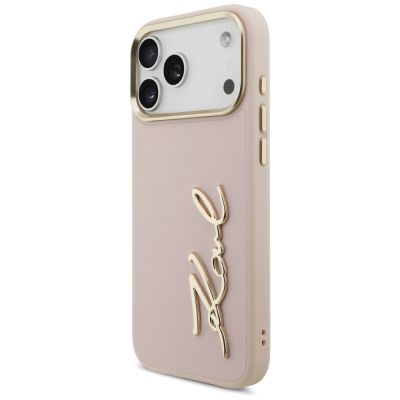 2. Karl Lagerfeld Karl Script Logo Case für iPhone 17 Pro Max - Pink