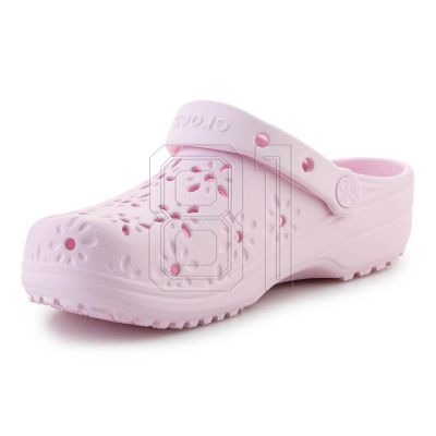 3. Crocs Classic Floral Cut Out Clog W 210927-6ZW Pantoletten