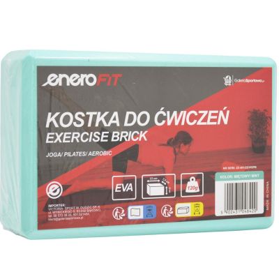 9. BLOCK CUBE FÜR ÜBUNGEN, YOGA, PILATES, FITNESS, MINT ENERO FIT