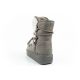 5. D.Franklin Damen Winter Schneestiefel, modisches Fellfutter, grau