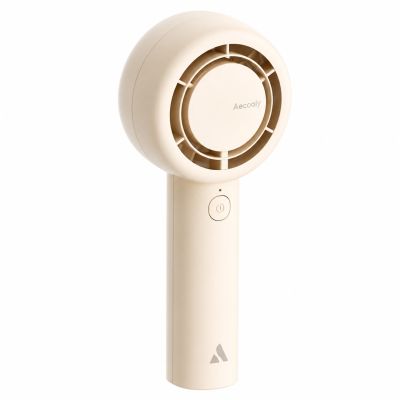 4. Aecooly Halo 01 Tragbarer Handventilator, Beige