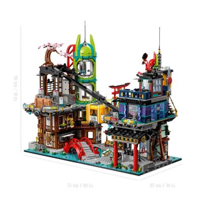 11. LEGO 71799 Ninjago – Ninjago-Stadtplatz