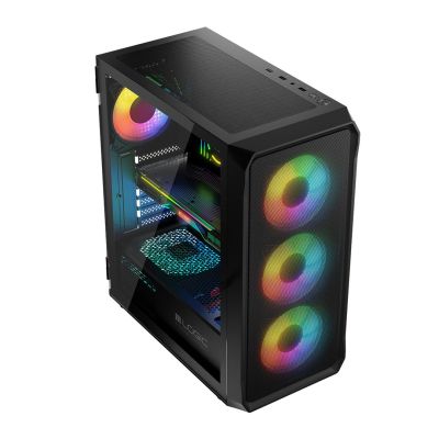 20. LOGIC LOGIC PORTOS ARGB MIDI USB 3.0 SCHWARZES GEHÄUSE