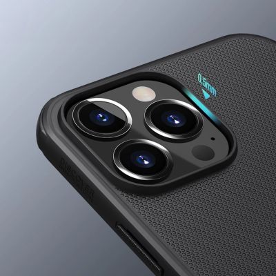 7. Nillkin Super Frosted Shield verstärkte Hülle, Cover für iPhone 13 Pro Max, blau