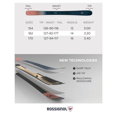 11. ROSSIGNOL RALLYBIRD 92 OPEN Ski