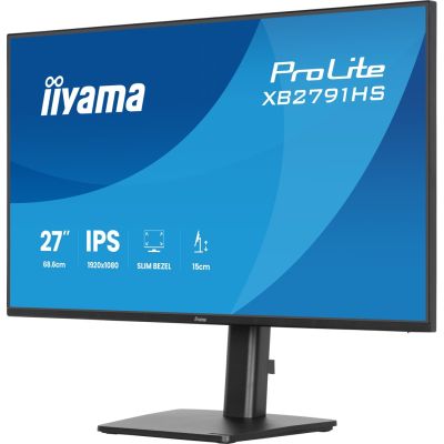 6. iiyama ProLite XB2791HS-B1 Computermonitor 68,6 cm (27") 1920 x 1080 px Full HD LED Schwarz