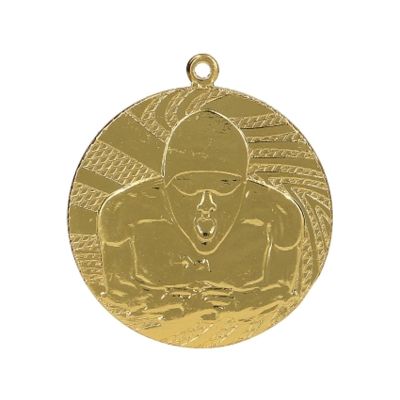 10. Goldmedaille – Schwimmen – Stahlmedaille